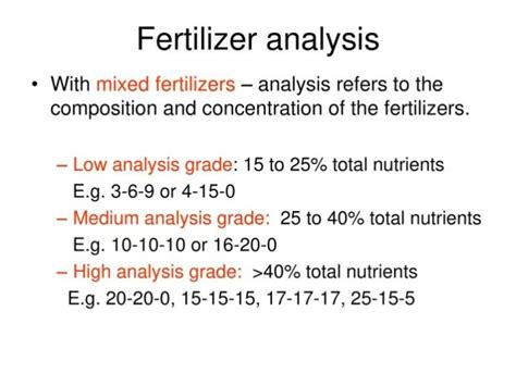 laboratory analysis fertilizer|how to calculate fertilizer analysis.